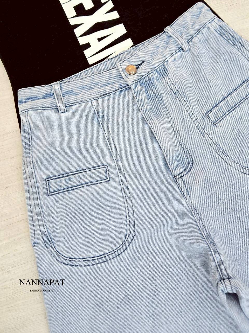 SET เสื้อผ้ายืด นุ่ม ใส่สบาย เข้ารูปเก็บทรง+ พร้อมกางเกงยีนส์แท้ฟอกซีด +หมวกมาให้แม็ชด้วย เริดด เซ็ทนี้