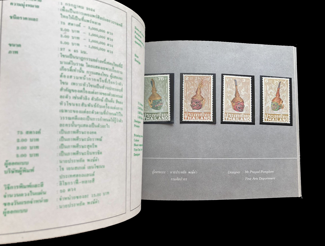 สมุดตราไปรษณียากรไทยประจำปี 2524