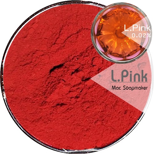 Color Pink : Light Pink 20 % สีชมพูสด Erythrosine / FD&C red 3 /CI 45430 / ชนิดผง (Powder) COA