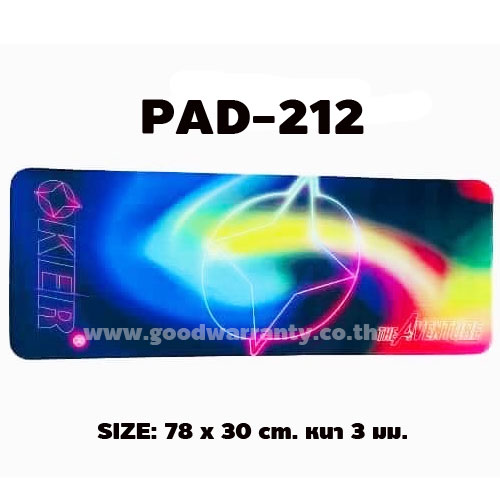 PAD-212 OKER MOUSE PAD BIG SIZE พิมพ์ลาย SKU-02317