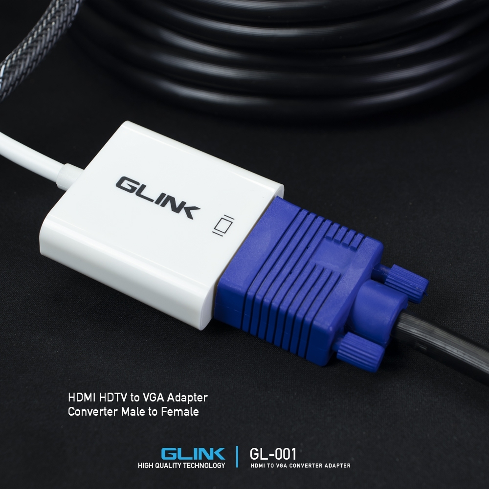 GL001 GLINK HDMI M TO VGA / F+SOUND GL001 CV-GO-XX-HDMI8