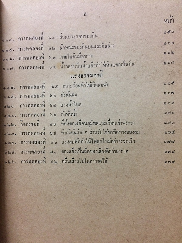 คู่มือการปฏิบัติกิจกรรมและการทดลองการสอนวิทยาศาสตร์เบื้องต้น ชั้นประถมปีที่ 5