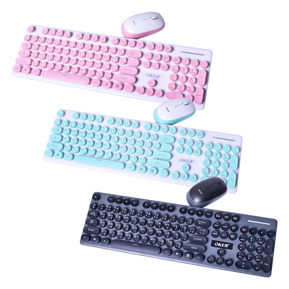 K520 OKER KEYBOARD+MOUSE Wireless KB-KM-OK-K520X