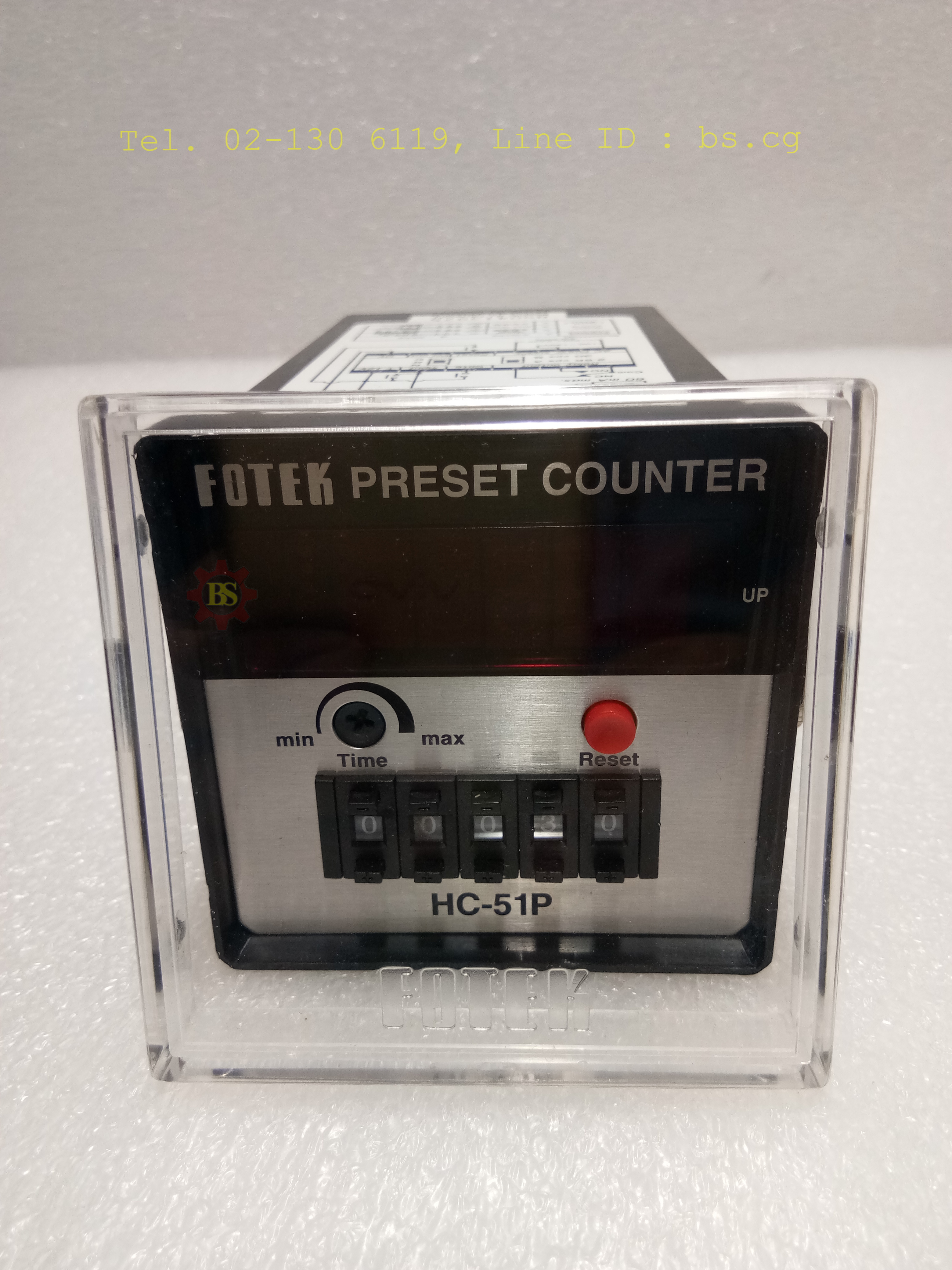 FOTEK: Preset counter HC-51PB
