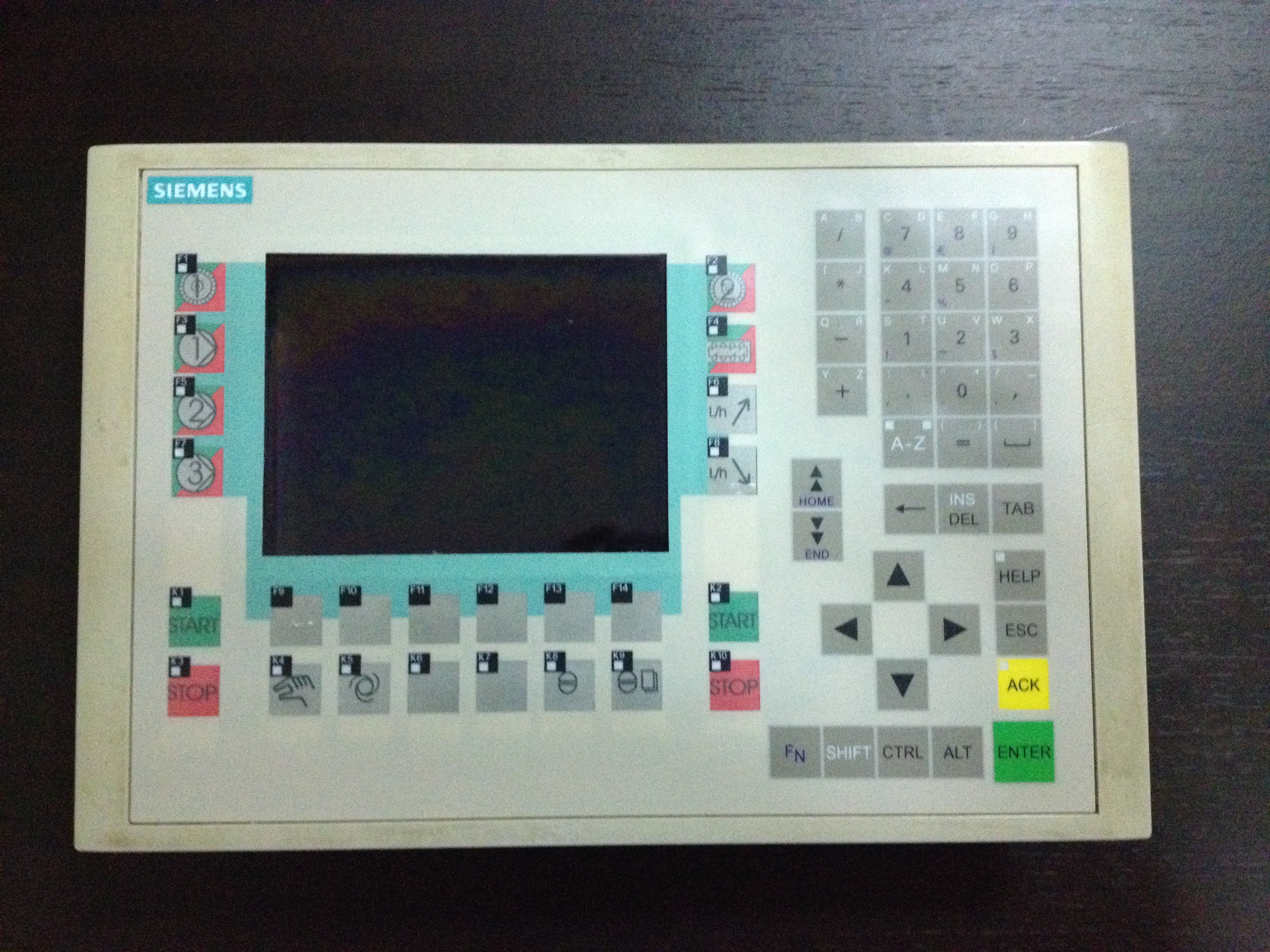 SIEMENS SIMATIC OP 270 KEY 6" 6AV6 542-0CA10-0AX0