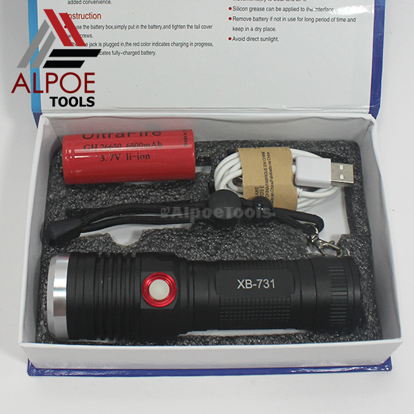 ไฟฉายแรงสูง Ultrafire หลอด L2 รุ่น XB-731