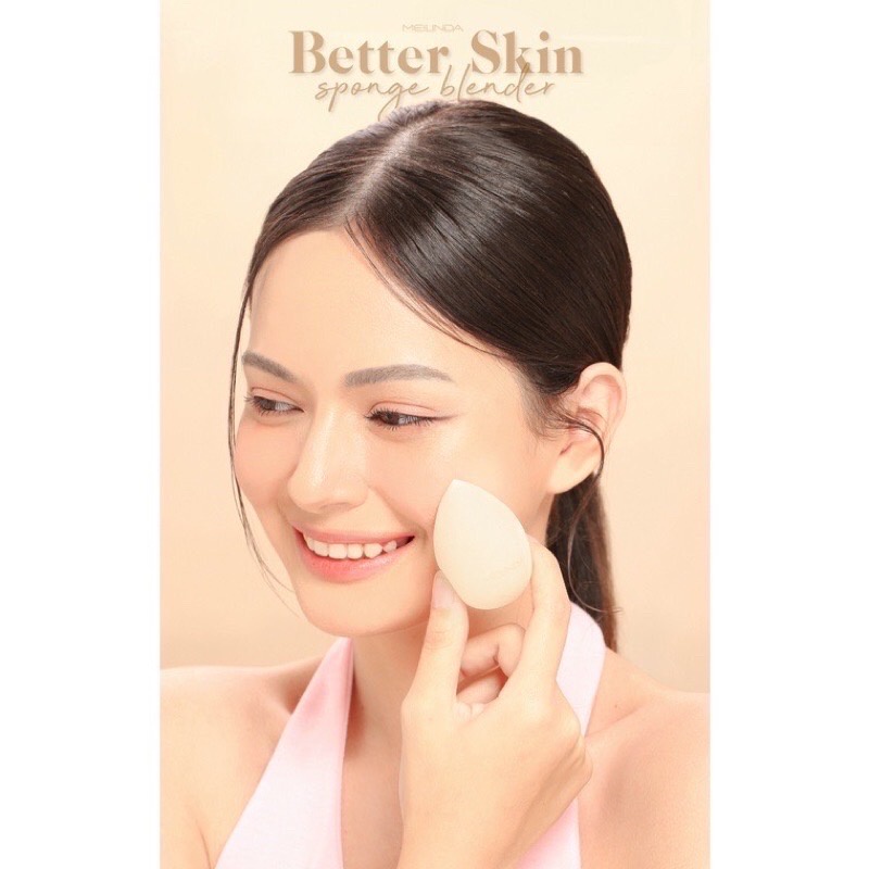 Meilinda Better Skin Sponge Blender MC5086 พัฟแต่งหน้า ฟองน้ำแต่งหน้า ฟองน้ำไข่