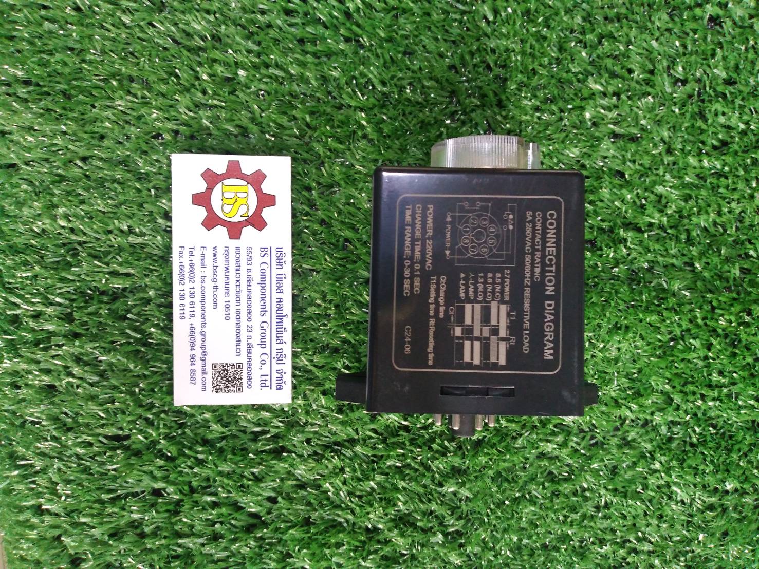 SHINOHAWA : Star-Delta Timer TSDT-N 30S 220VAC