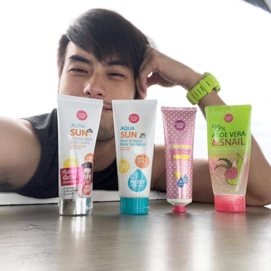 Cathy doll aqua sun non-greasy body serum 50ml.