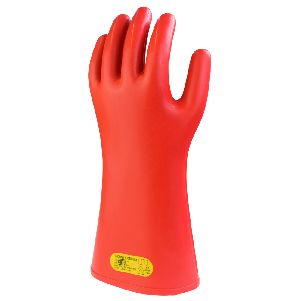 ถุงมือกันไฟฟ้าดูด Class 1 ( Max 7,500 Volt)