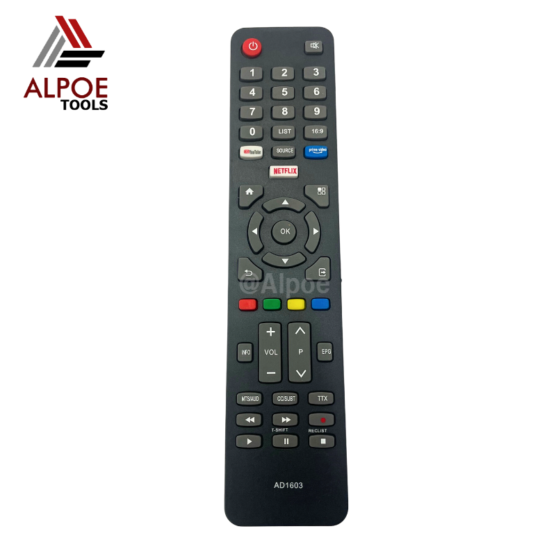 รีโมททีวี Aconatic รหัส AD1603 สำหรับ Smart TV