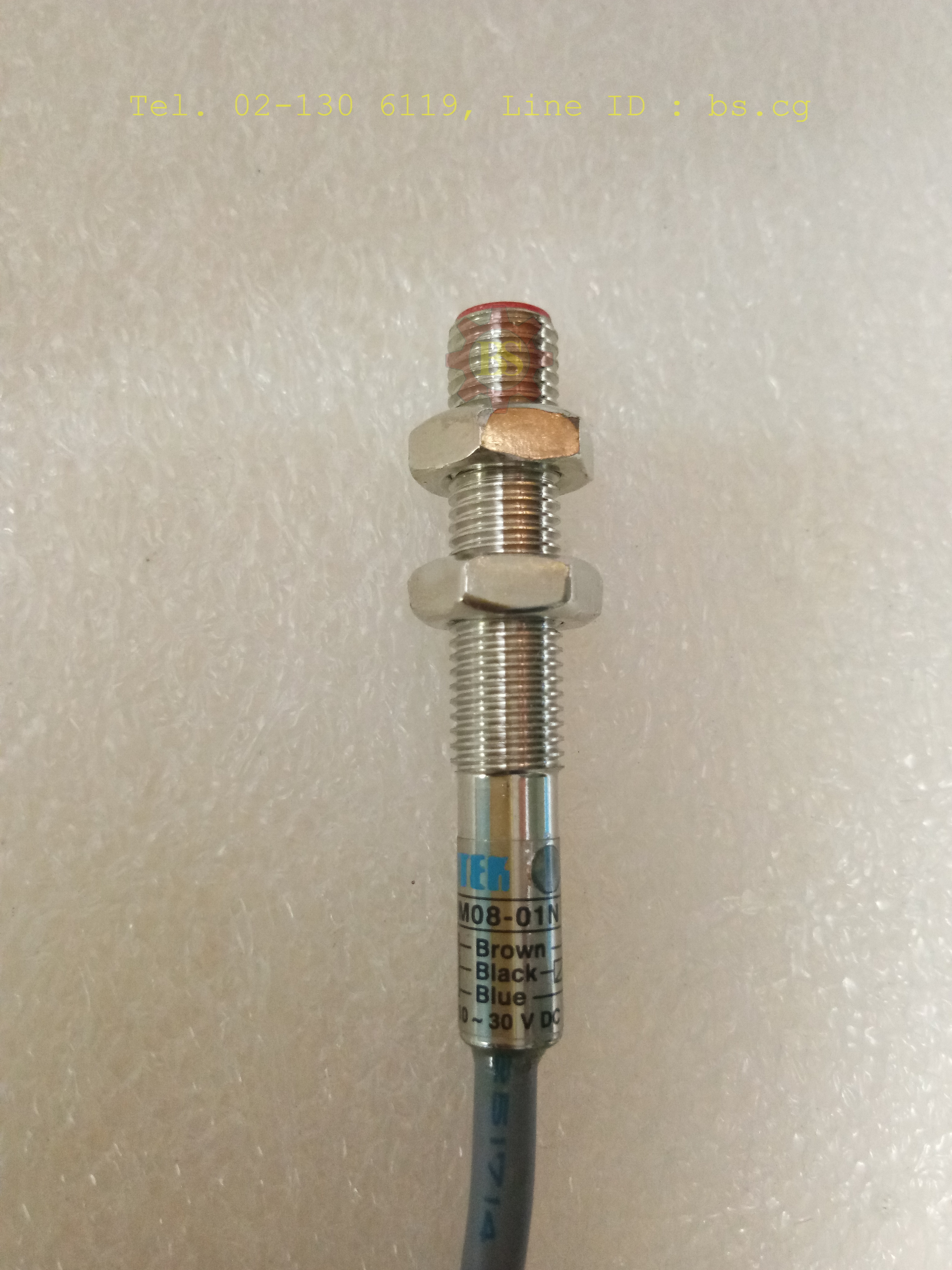FOTEK : Prox Sw.PM08-01N 1mm. 24Vdc 3wire NPN,NO