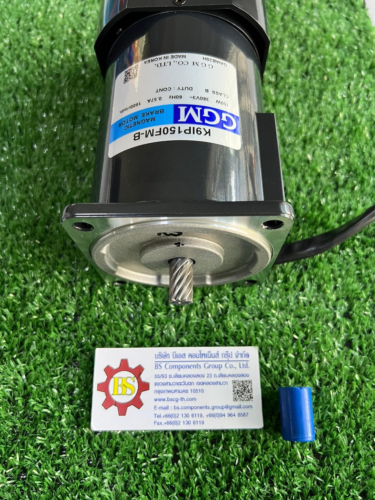 GGM : INDUCTION MOTOR WITH BRAKE MODEL : K9IP150FM-B