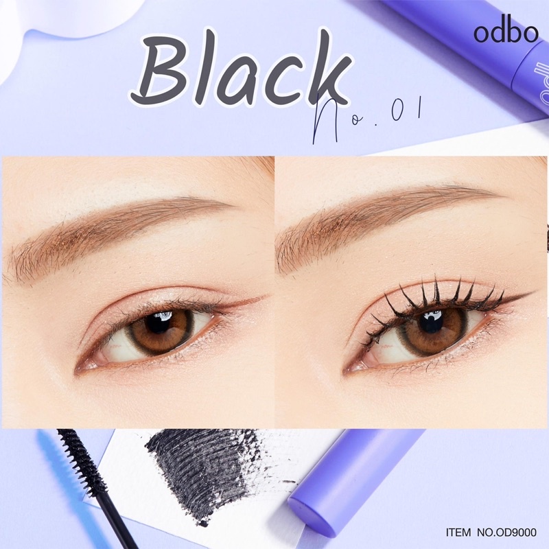 Odbo Pocket Size Mascara OD9000 มาสคาร่า มินิ พกพาง่าย