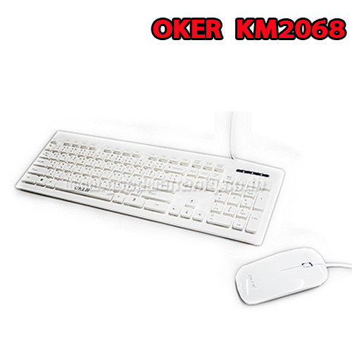 KM-2068 OKER KEYBOARD+MOUSE KB-KM-OK-2068B/G/P/S