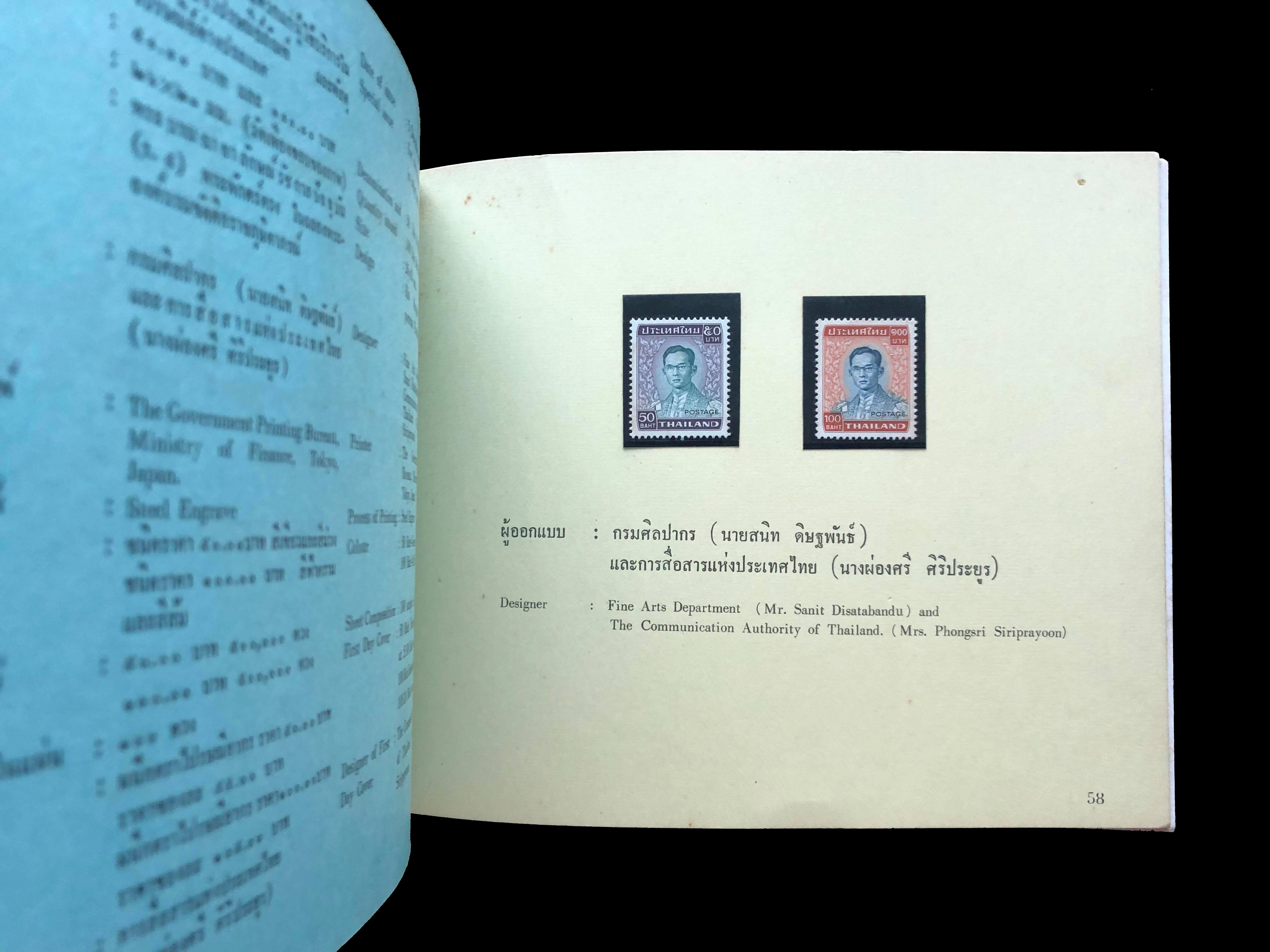 สมุดตราไปรษณียากรไทยประจำปี 2520