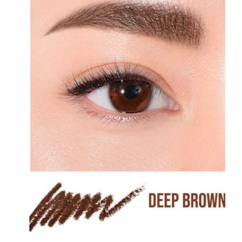 Merrez'ca Perfect Brow Pencil เมอร์เรซก้า ดินสอเขียนคิ้ว หัวเล็ก 1.5 มม. กันน้ำ