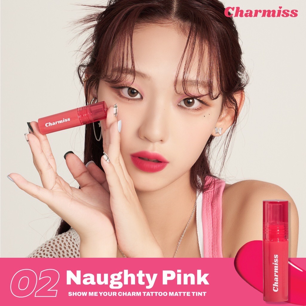 Charmiss Tattoo Matte Tint แทททู แมทท์ ทินท์ 2.2กรัม ลิปทิ้นท์