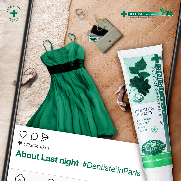 Dentiste Plus White Perfect Gum & Tooth Protection 160g ยาสีฟัน เดนทิสเต้