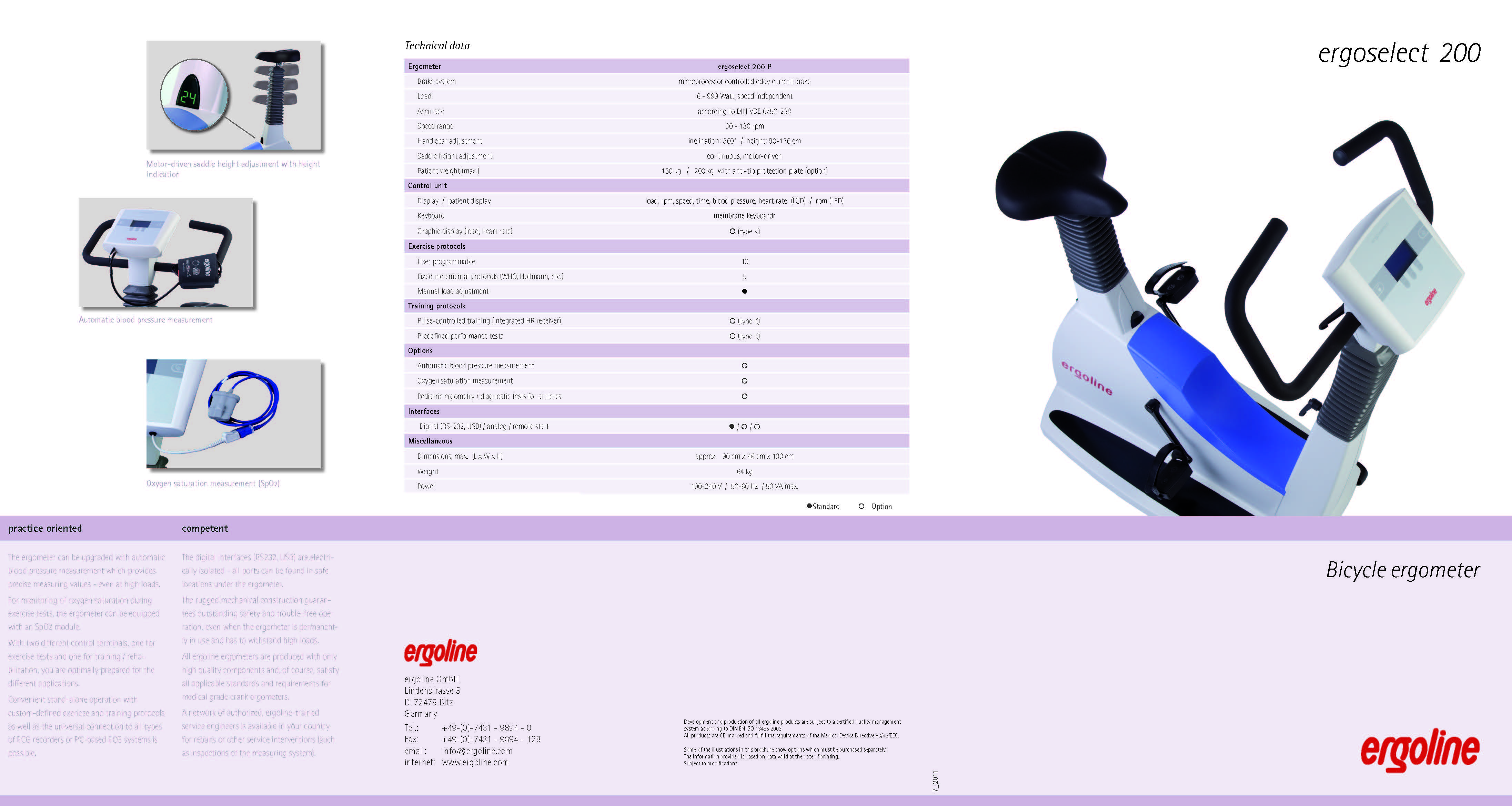 Bicycle Ergometer