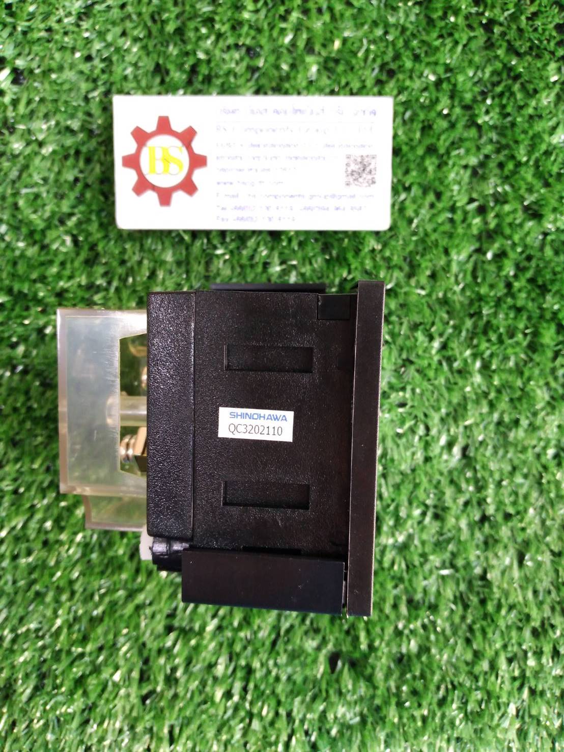 SHINOHAWA : AC Amp meter CA-72 72x72mm. 30/5A (รูเจาะ68x68mm.)