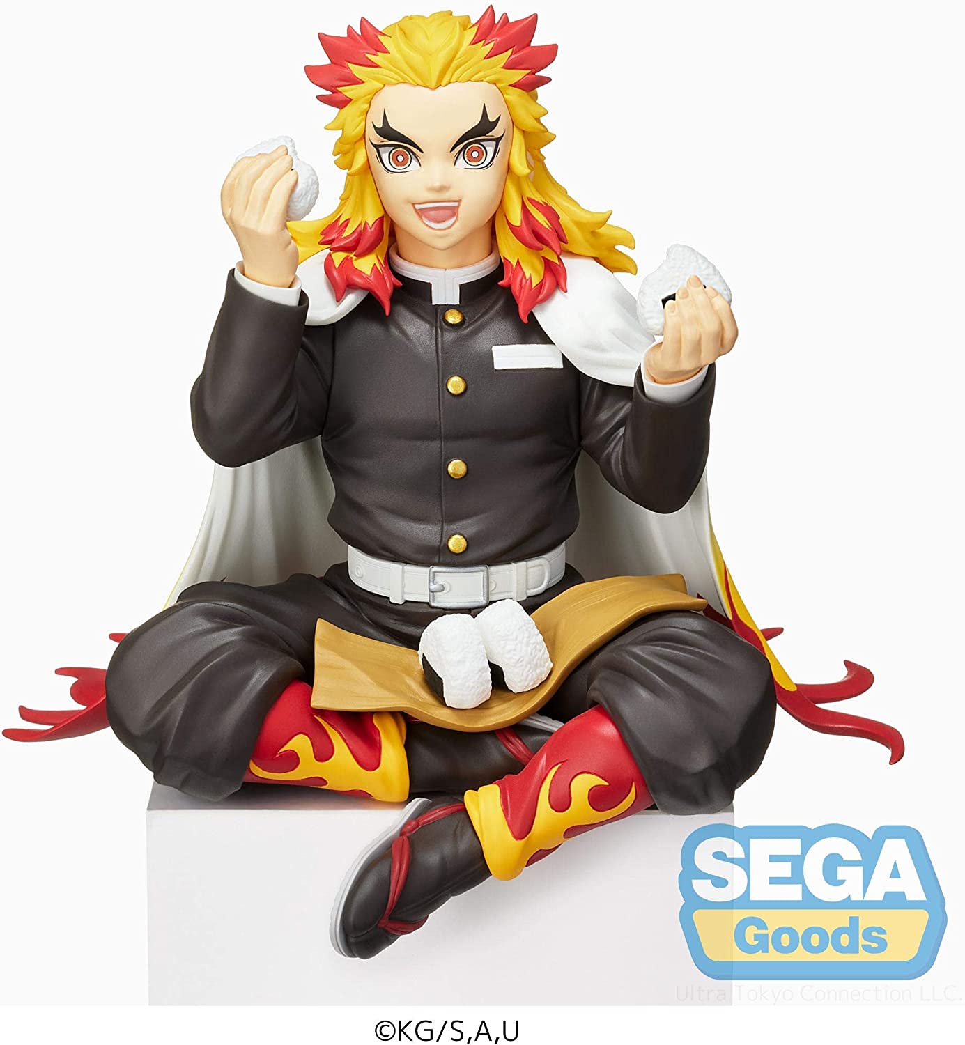 SEGA Demon Slayer: Kimetsu no Yaiba Kyojuro Rengoku Premium Perching Figure