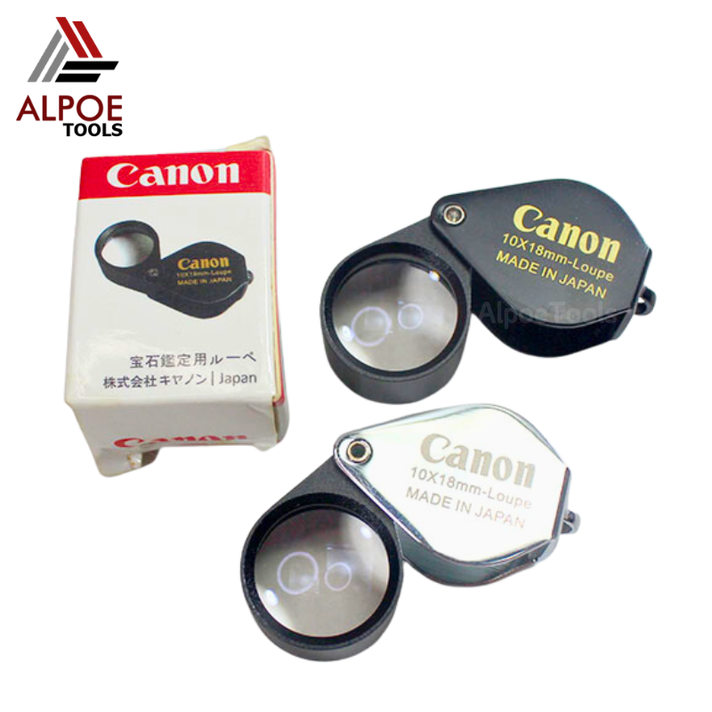 เลนท์ขยายพับได้ Canon ขนาดเล็ก 10x 18mm