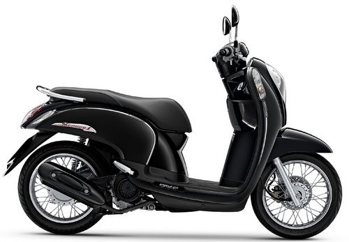 Sticker HONDA SCOOPY I ปี2014 รุ่น20 Prestige Guy ติดรถสี ดำ (เคลือบเงาแท้) สติ๊กเกอร์ ติดรถมอเตอร์ไซค์ ฮอนด้า สกู๊ปปี้ ไอ