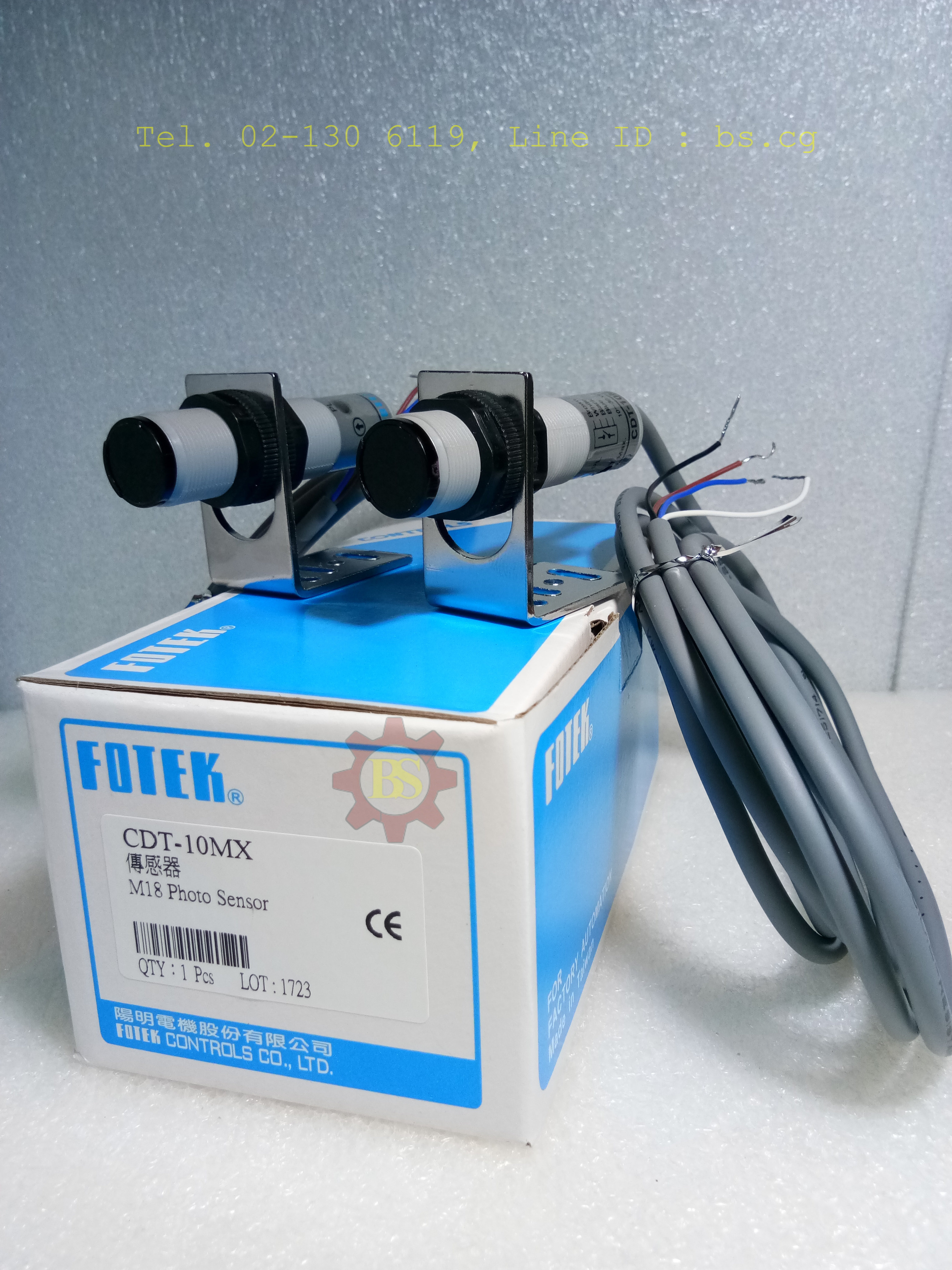 FOTEK: M18 Power Photo Sensor CDT-10MX