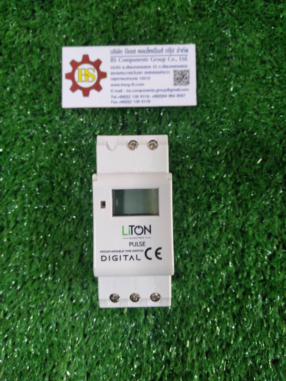 LITON : นาฬิกาตั้งเวลาดิจิตอล 24ชม. 7วัน timer 15A 110-220VAC รุ่นPULSE (LUTEK) 20offon 1CO