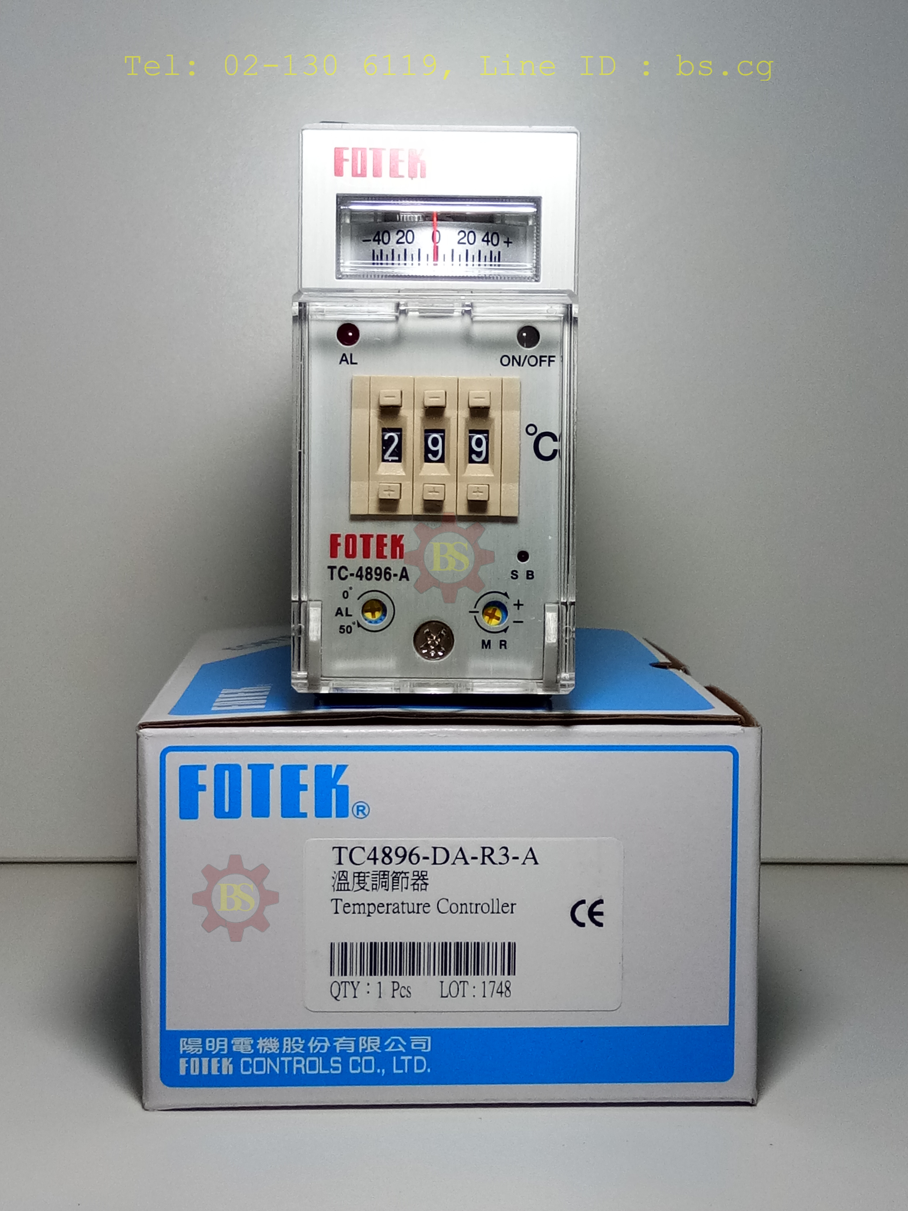 FOTEK : Temperature Controller TC4896-DA-R3-A
