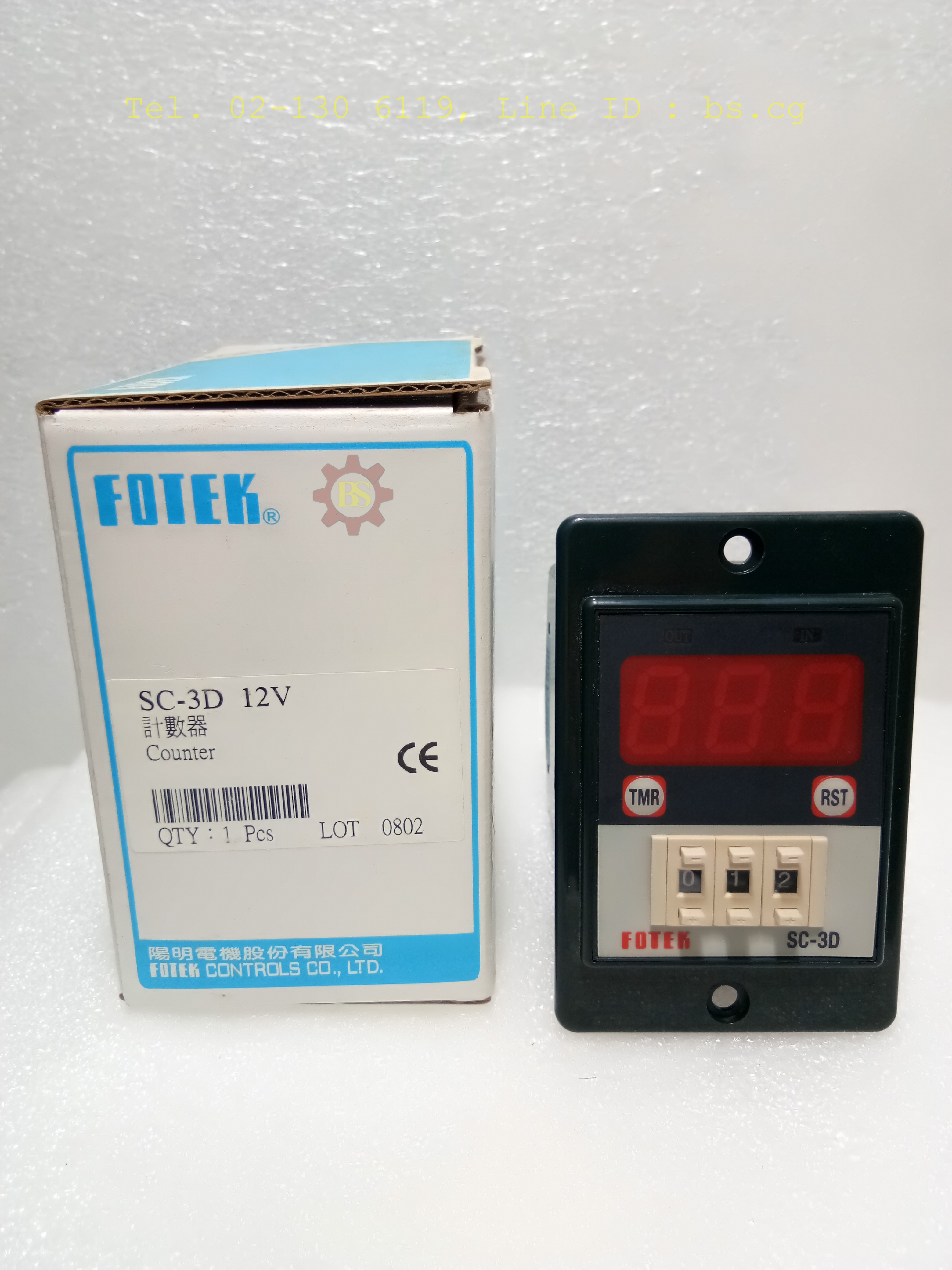 FOTEK: Counter SC-3D-12V