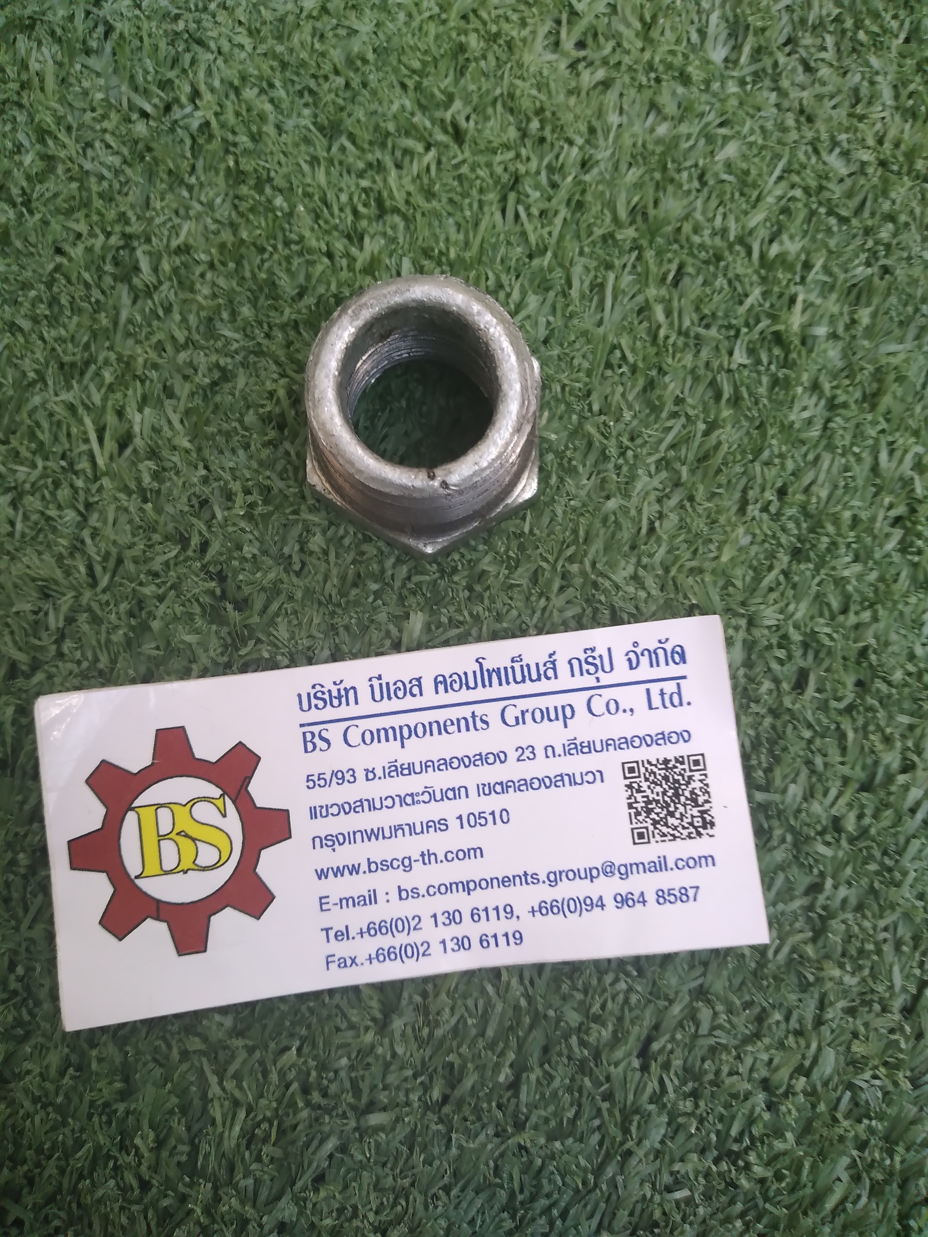 ข้อต่อ กัลวาไนซ์ ข้อลดเหลี่ยม Size 3/4" x 1/2"