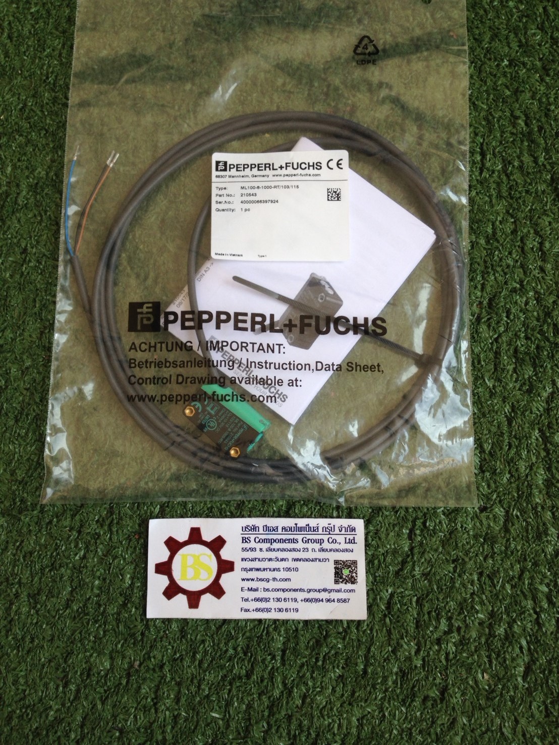 PEPPERL+FUCHS : Photo sensor ML100-55/103/115