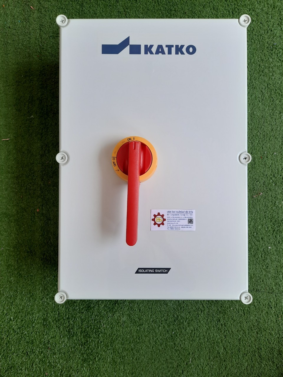 KATKO : ISOLATING SWITCH KEM3200U Y/R (เหลือง/แดง) 3P 200A (MF03)