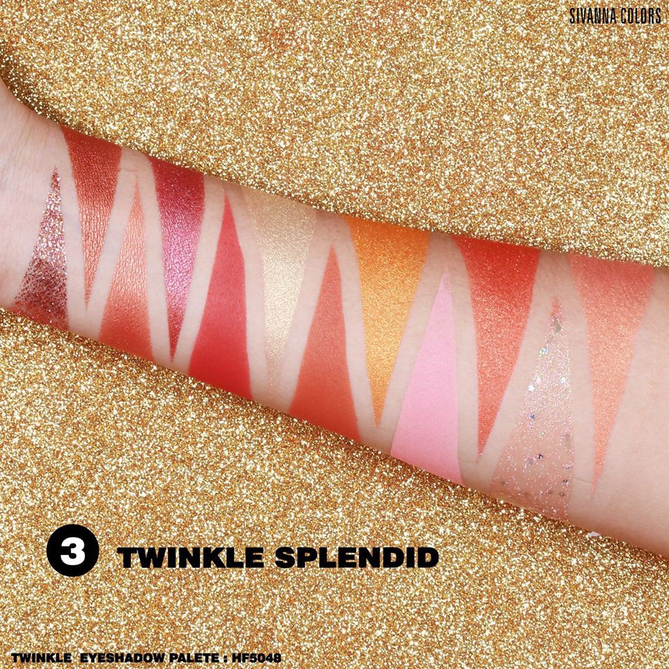 Sivanna Colors Twinkle Galaxy Eyeshadow Palette HF5048 ซีเวียน่า อายแชโดว์ พาเลท