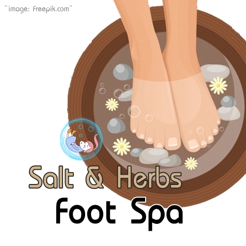 Salt & Herbs Foot Spa ชุดทำสมุนไพรแช่เท้า 1000 กรัม