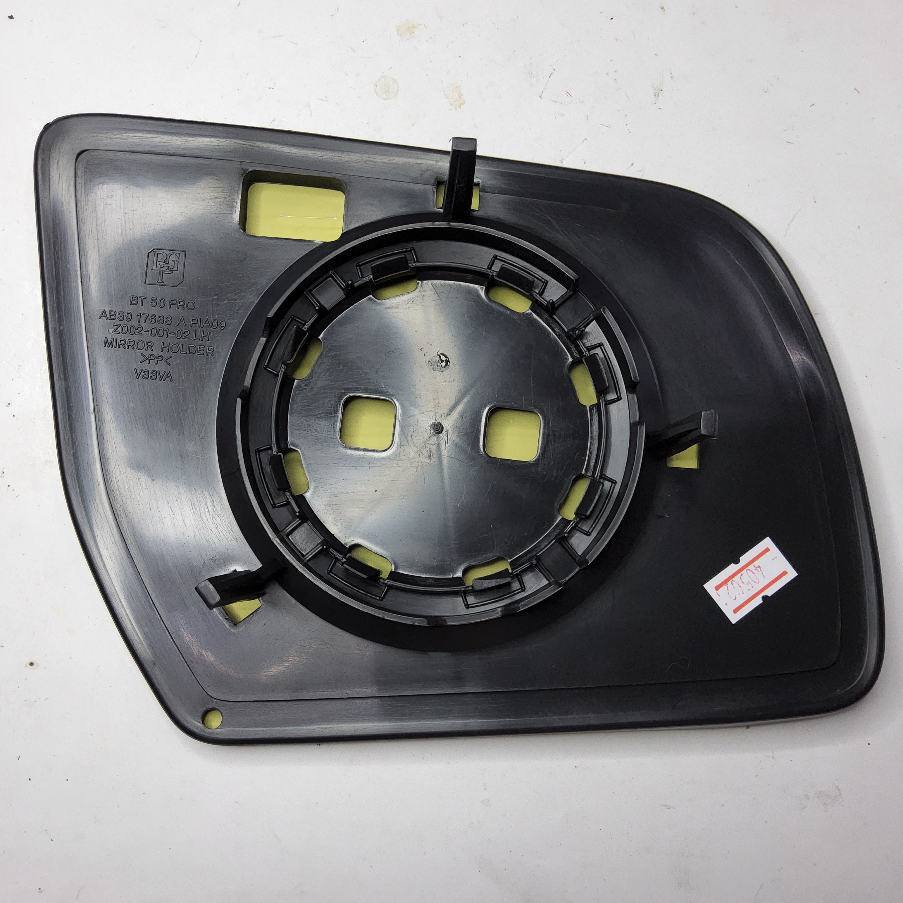 HORSE เนื้อ กระจกมองข้าง MAZDA BT 50 PRO ขอบดำ ปรับมือ + ไฟฟ้า ข้างซ้าย LH พร้อมอุปกรณ์ติดตั้ง
