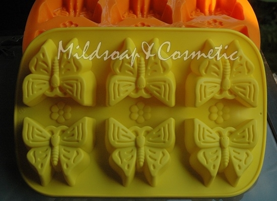 พิมพ์ซิลิโคน BUTTERFLY 50 กรัม 6 หลุม