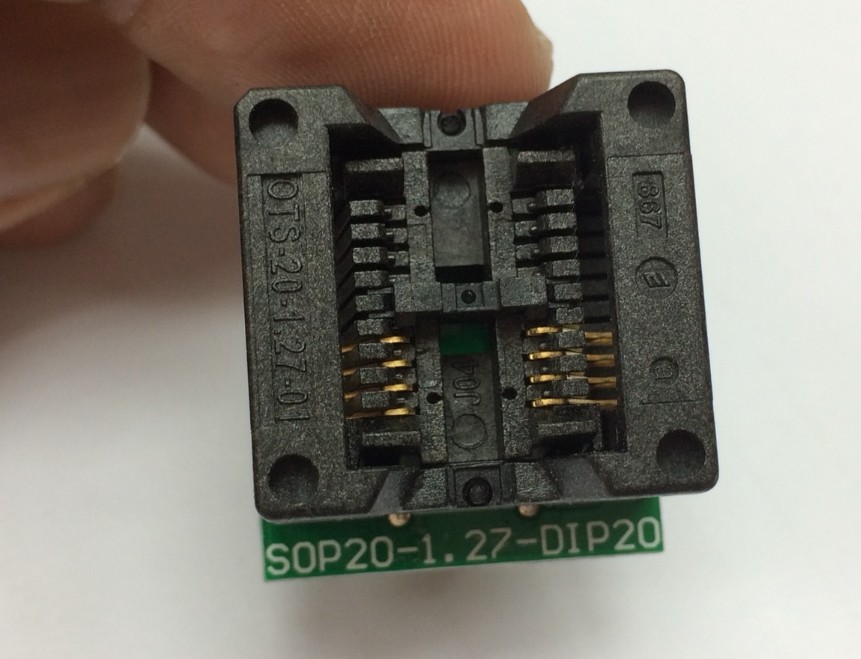 Socket/SOP20/SPI 25Qxxx
