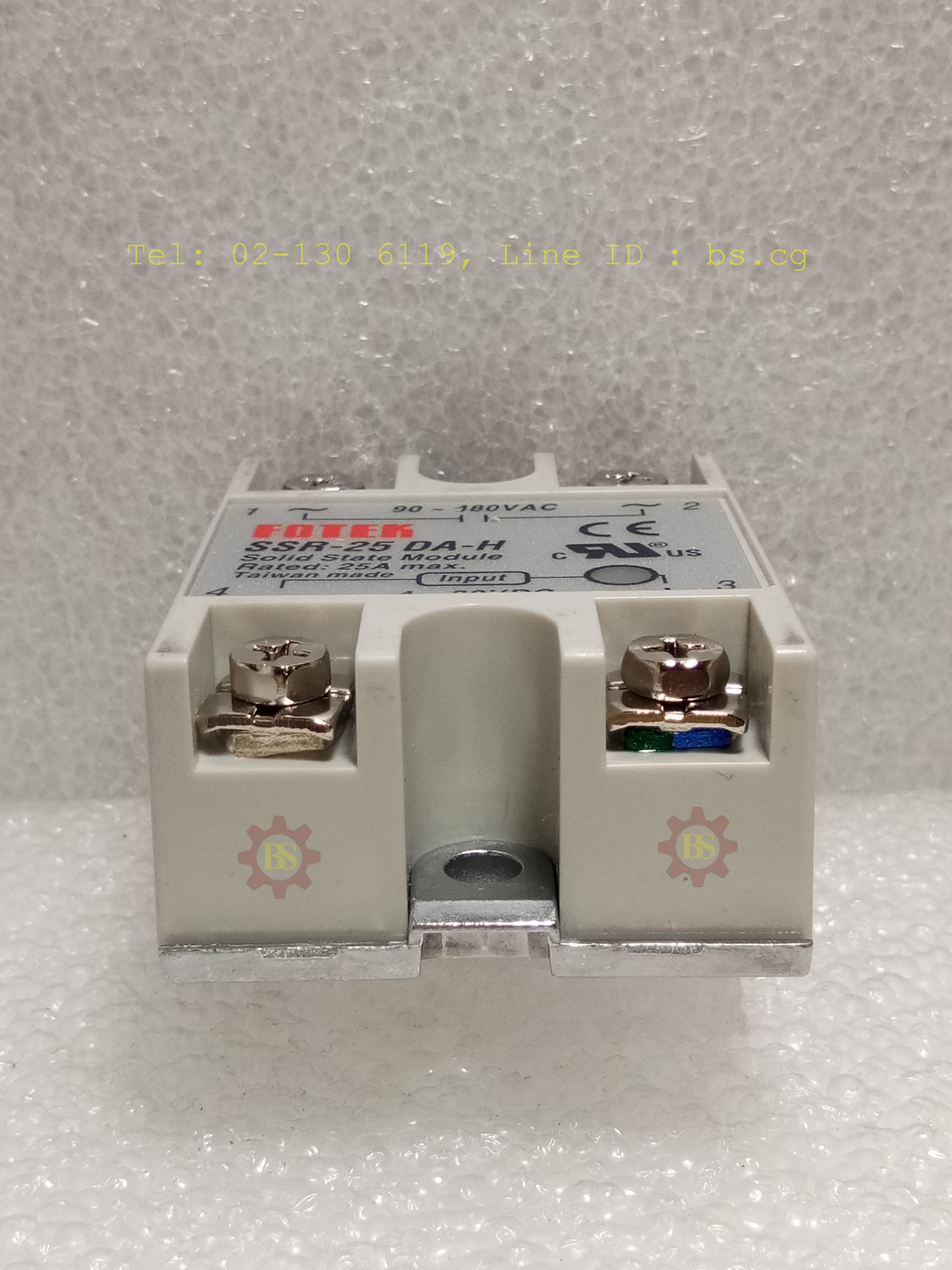 FOTEK : Solid State Module Rated: 25A max. SSR-25 DA-H
