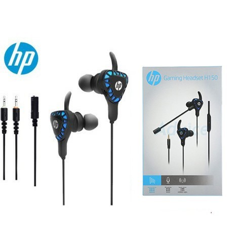 HP HEADPHONE+MIC 3.5m IN EAR CABLE 1.2M H-150 SKU-02201