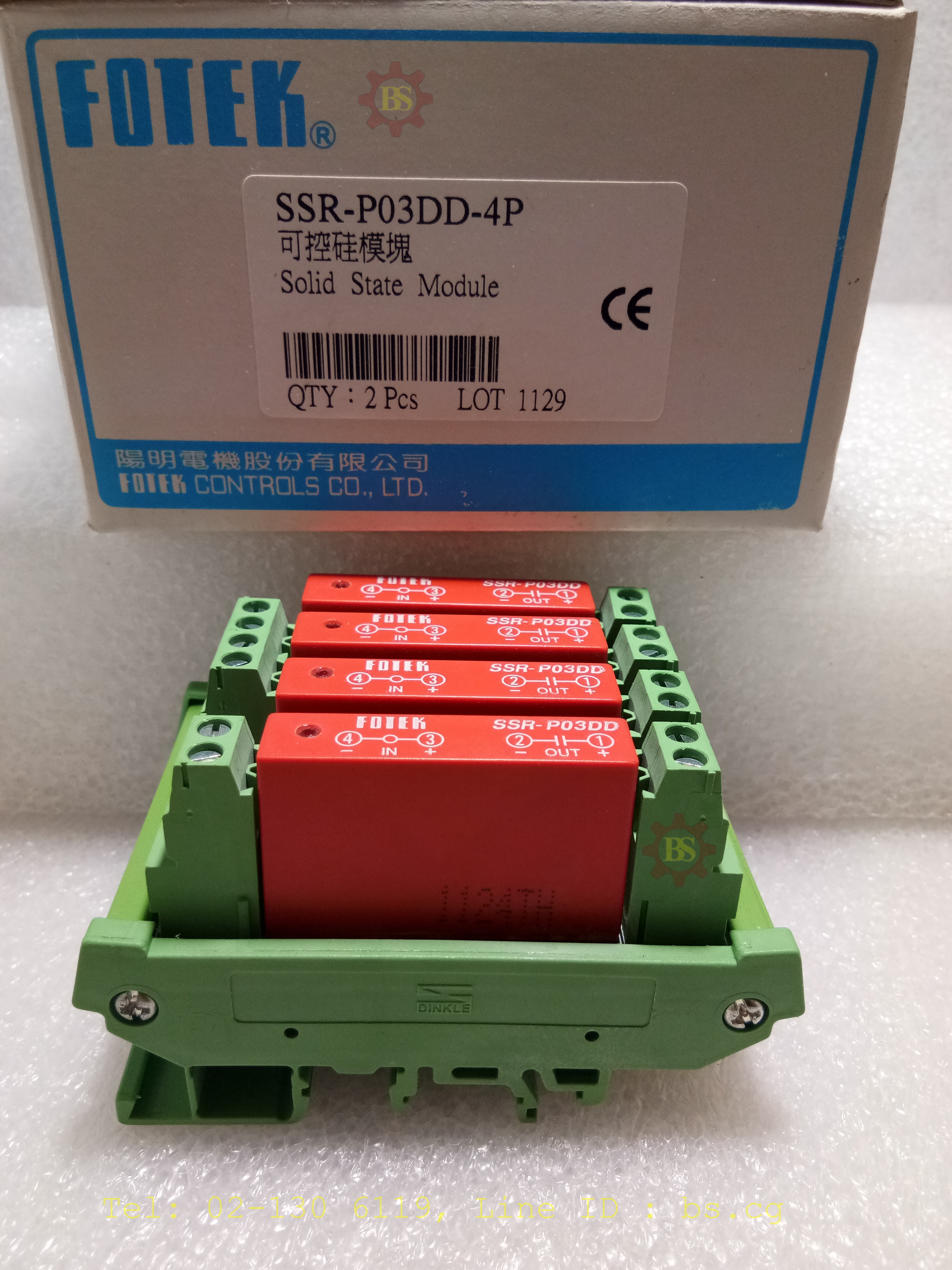 FOTEK : Solid State Module SSR-P03DD-4P