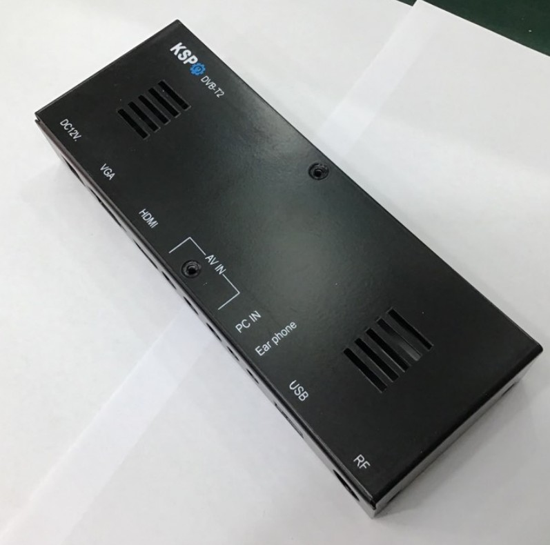 กล่องเหล็กบอร์ดแปลง KSP (DVB-T2)
