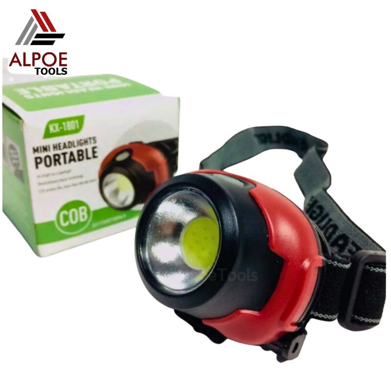 ไฟคาดหัว หลอด LCOB แบบใส่ถ่าน AAA รุ่น KX-1801