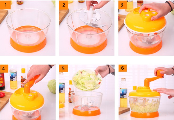 เครื่องบด อเนกประสงค์ แบบมือหมุน *ส่งฟรี* SKU-00405