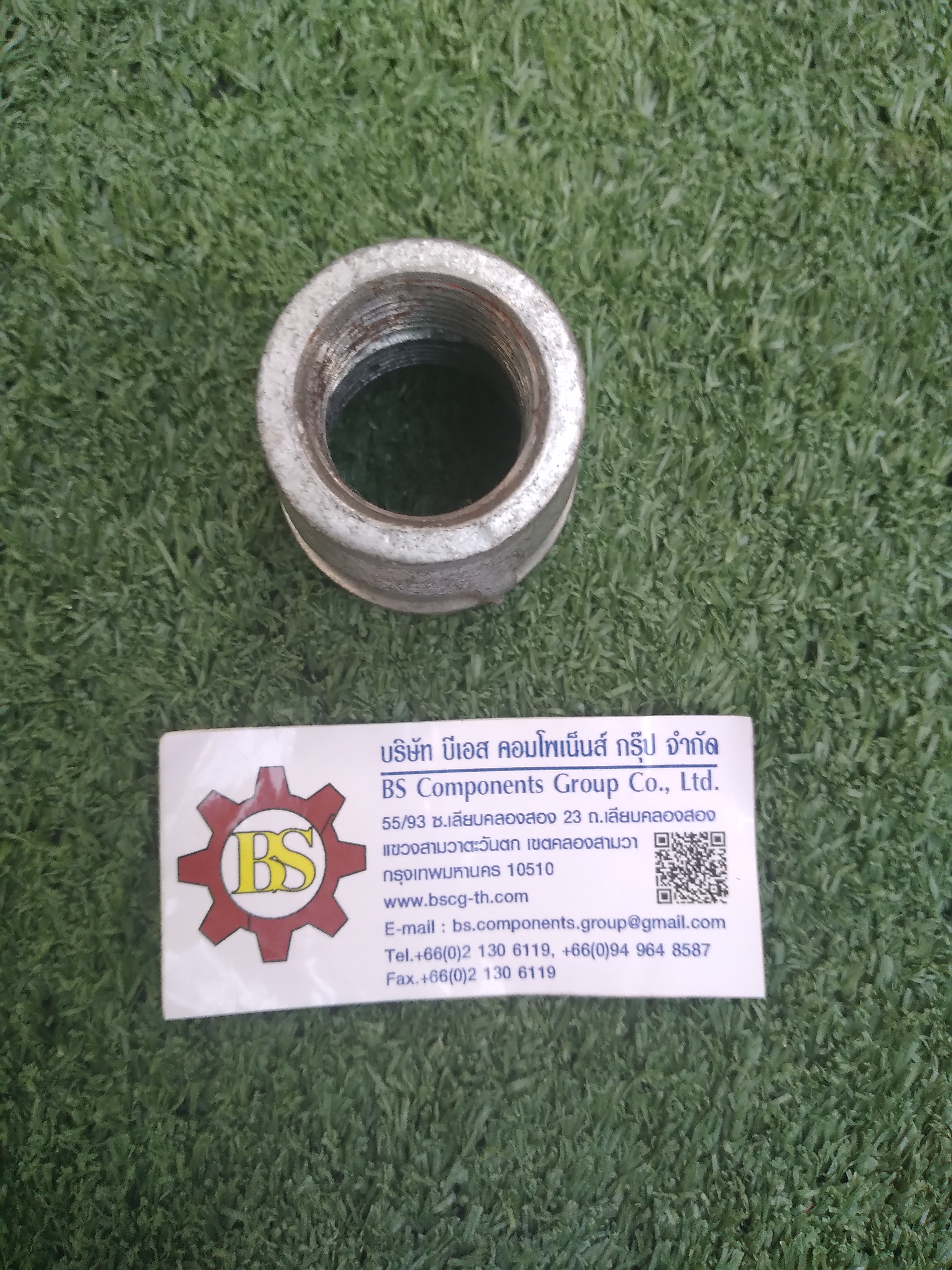 ข้อต่อ กัลวาไนซ์ ข้อลดกลม เกลียวใน Size 1" x 3/4"