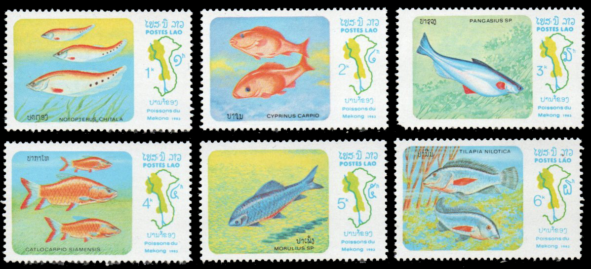 1983 Fish of Mekong River