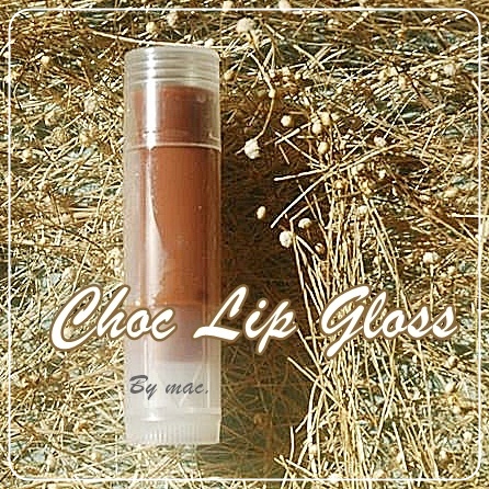 CHOC BROWNE LIP GLOSS สีน้ำตาล กลิ่นชอค บราวนี่