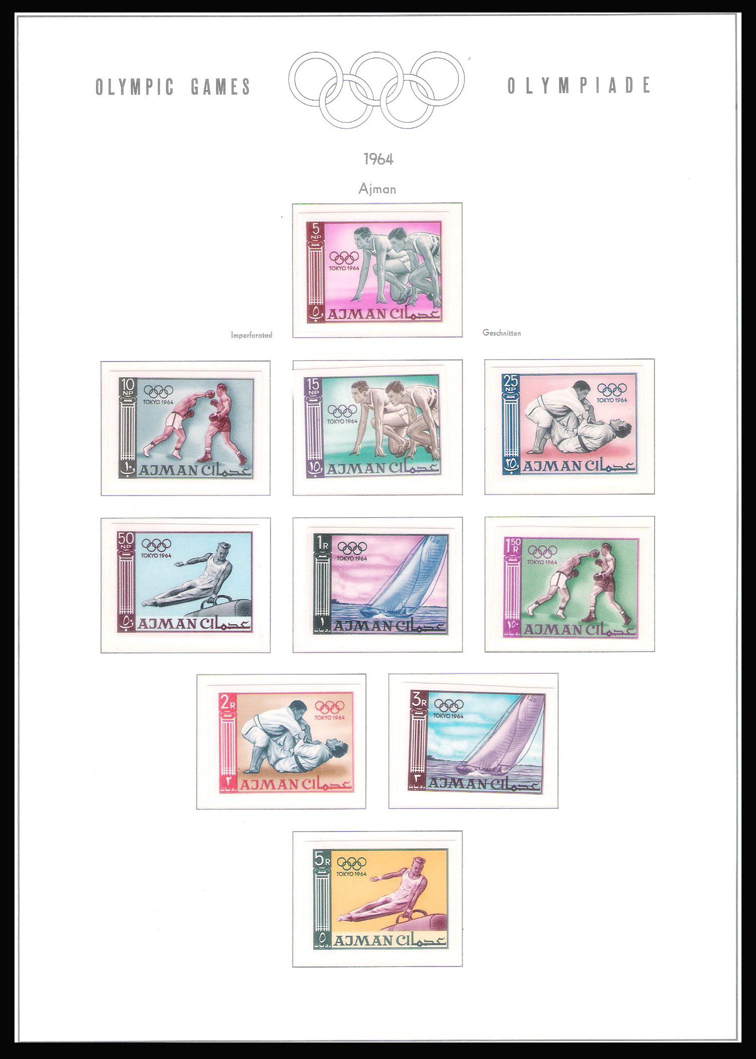 1965 Olympic Games - Tokyo, Japan